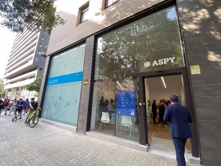 Fotografia Nueva sede de ASPY Prevención en el distrito barcelonés