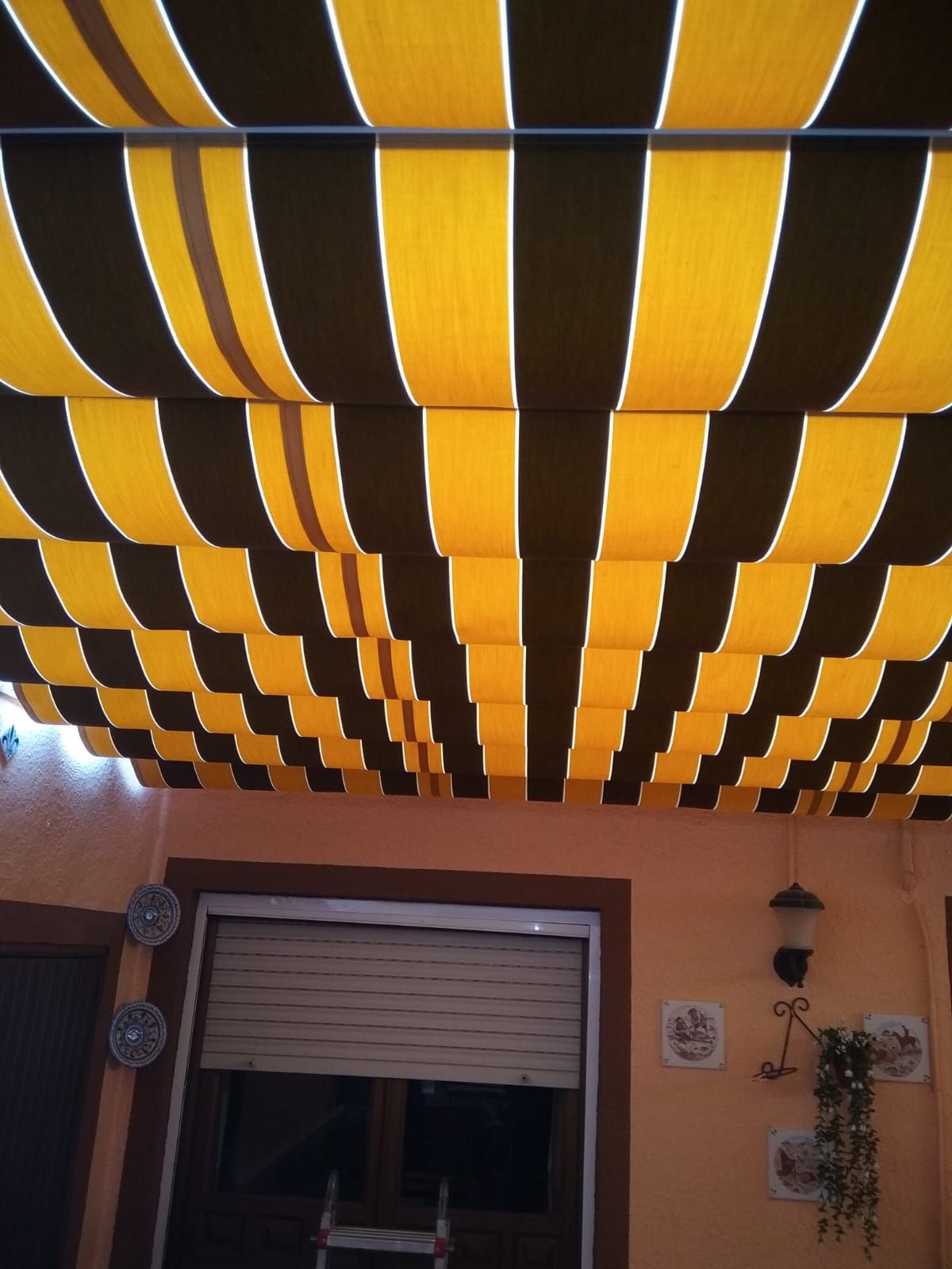 Fotografia Pérgola a rayas